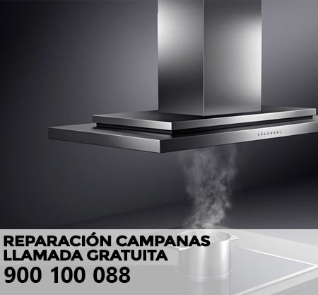 Reparación averías campanas extractoras Vanguard